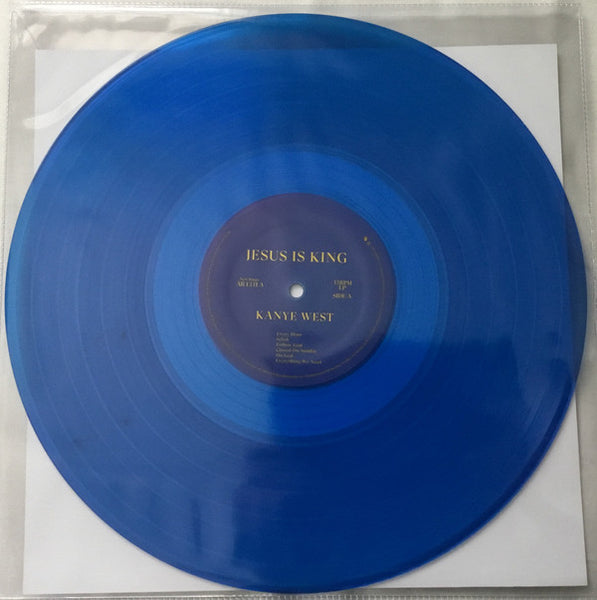 Kanye West - Jesus Is King - New LP Record 2020 Def Jam Transparent Blue Vinyl - Hip Hop / Gospel / R&B - Shuga Records