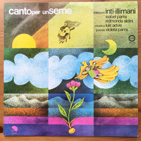 Inti Illimani, Isabel Parra, Edmonda Aldini – Canto Para Una Semilla - Mint- LP Record 1987 Fonoson Colombia Vinyl - Latin / Nueva Cancion - Shuga Records