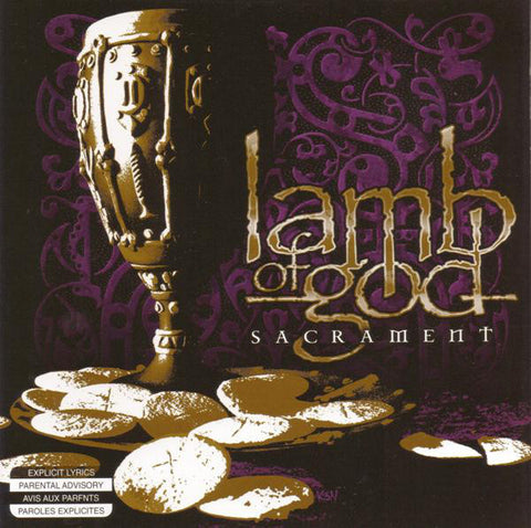 Lamb of God - Sacrament - New Vinyl Record 2008 w/ Download - Metal / Thrash