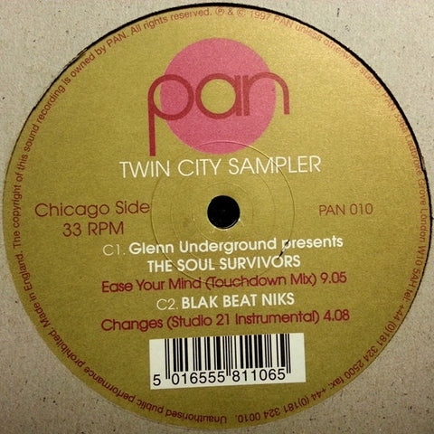 Various - Twin City Sampler - New 12" Single Record 1997 PAN UK - Future Jazz / Deep House