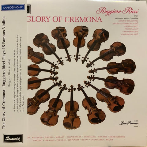 Ruggiero Ricci – The Glory Of Cremona (1963) - New LP Record 2019 Decca Analogphonic Germany 180 gram Vinyl - Classical