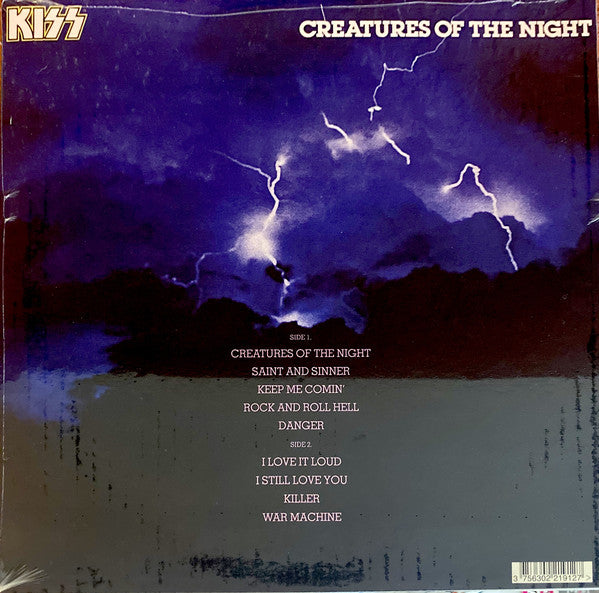 Kiss ‎– Creatures Of The Night (1982) - New Lp Record 2020 Europe Import Purple Vinyl - Hard Rock / Heavy Metal - Shuga Records