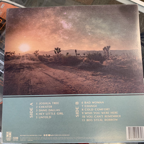 Ruthie Collins ‎– Cold Comfort - New LP Record 2020 Sidewalk USA Vinyl - Country - Shuga Records