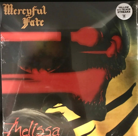 Mercyful Fate – Melissa (1983) -New LP Record 2020 Metal Blade Yellow w/ Black Streaks Vinyl & Download - Black Metal / Heavy Metal