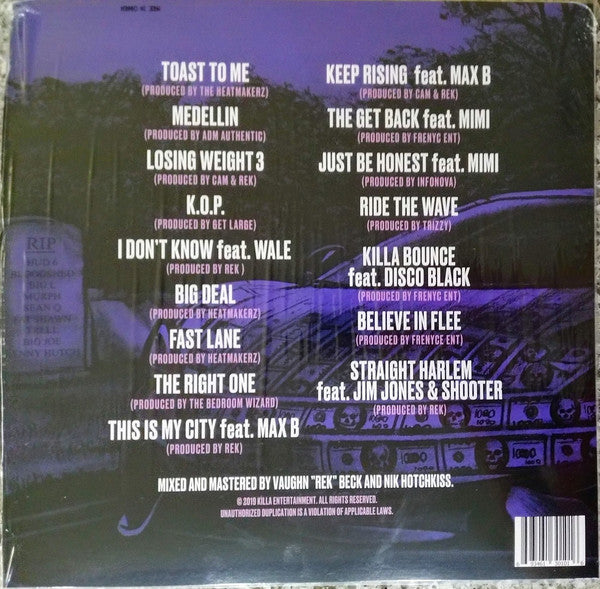 Cam'ron ‎– Purple Haze 2 - New 2 LP Record 2020 Killa Entertainment USA Purple Vinyl & Rolling Papers - Hip Hop - Shuga Records