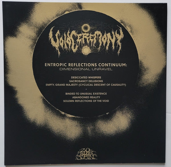 VoidCeremony ‎– Entropic Reflections Continuum: Dimensional Unravel - New LP Record 2020 USA 20 Buck Spin Vinyl - Death Metal - Shuga Records