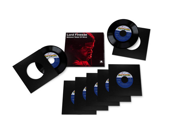Lord Finesse ‎– Motown State Of Mind - New 7x 7" Single Record Box Set 2020 Motown USA Vinyl - Hip Hop / Soul - Shuga Records