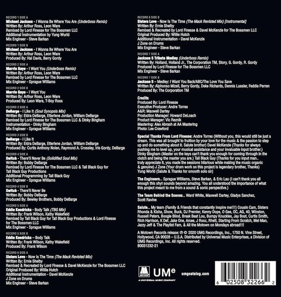 Lord Finesse ‎– Motown State Of Mind - New 7x 7" Single Record Box Set 2020 Motown USA Vinyl - Hip Hop / Soul - Shuga Records