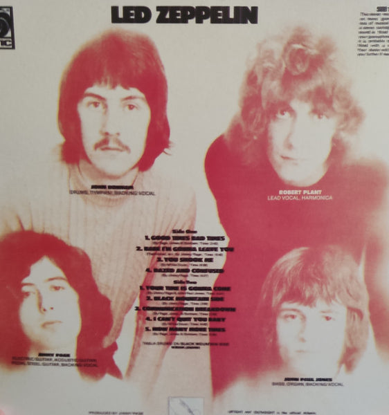 Led Zeppelin ‎– Led Zeppelin (1969) - New Lp Record 2019 Atlantic UK Import Vinyl & Blue Lettering - Hard Rock / Blues Rock