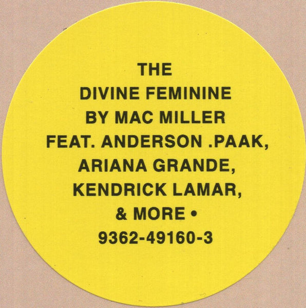 Mac Miller - The Divine Feminine (2016) - New 2 LP Record 2020 Warner REMember Music Urban Outfitters Exclusive Pink Vinyl - Hip Hop - Shuga Records