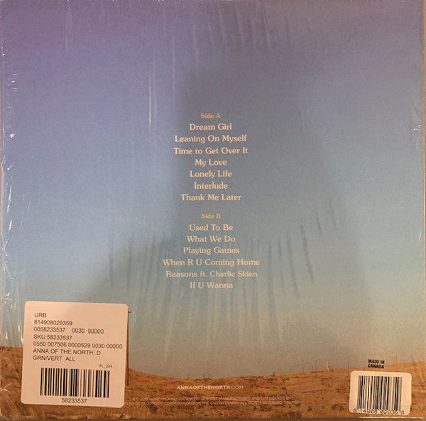 Anna Of The North - Dream Girl - New LP Record 2020 300 Entertainment Urban Outfitters Exclusive Spring Green Vinyl - Indie Pop / Synth-pop - Shuga Records
