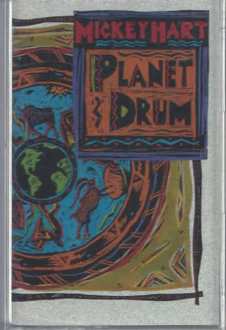 Mickey Hart – Planet Drum - Used Cassette 1991 Ryko Analogue Tape - Tribal / Ambient