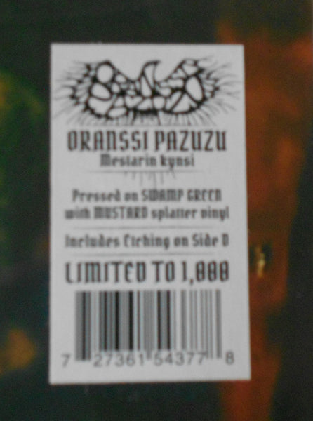 Oranssi Pazuzu – Mestarin Kynsi - Mint- 2 LP Record 2020 Nuclear Blast German Import Swamp Green Splatter RockVinyl - Black Metal / Psychedelic / Space Rock - Shuga Records