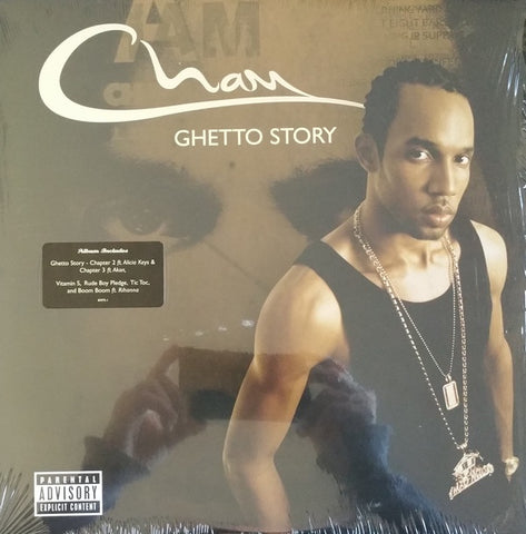 Cham – Ghetto Story - Mint- 2 LP Record 2006 Atlantic USA Vinyl - Hip Hop / Reggae