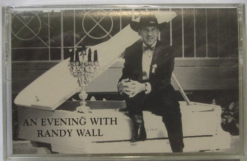 Randy Wall ‎– An Evening With Randy Wall - VG+ Cassette Tape 1980s Self-Released USA Album - Jazz / Pop / Lounge