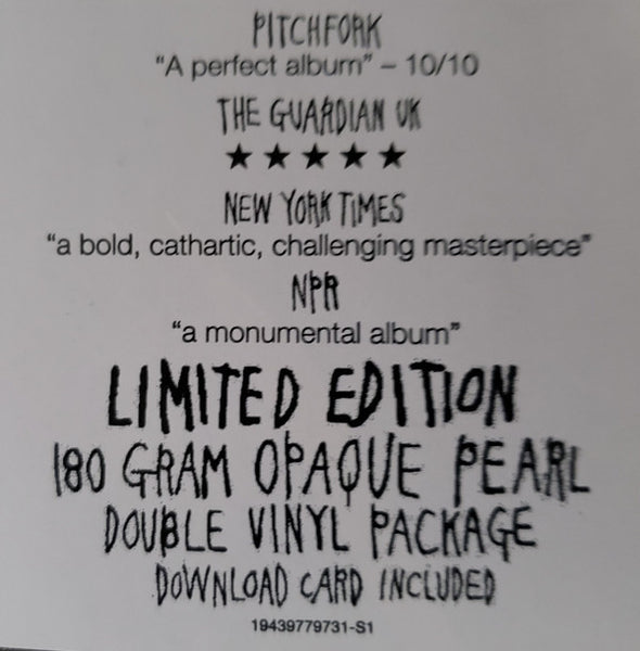 Fiona Apple - Fetch The Bolt Cutters - Mint- (VG+ cover) 2 LP Record 2020 Epic Pearl Opaque 180 gram Vinyl - Alternative Rock - Shuga Records