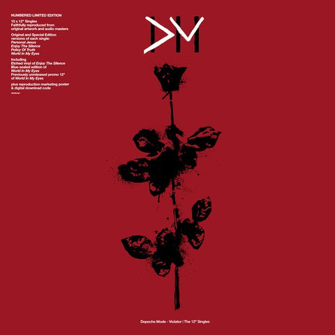 Depeche Mode – Violator | The 12" Singles (1990) - Mint- 10x Record Box Set 2020 Mute Sire Rhino Vinyl, Poster, Sticker, Numbered - Pop Rock / Synth-pop