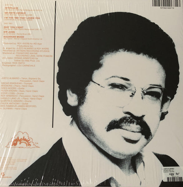 Justo Almario ‎– Interlude (1981) - New Lp Record 2020 Expansion UK Import Vinyl - Jazz / Jazz-Funk