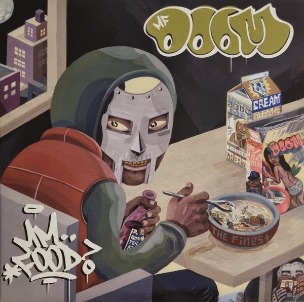 MF DOOM - MM..Food (2004) - Mint- (VG+ cover) 2 LP Record 2020 Rhymesayers USA Pink & Green Vinyl - Hip Hop - Shuga Records