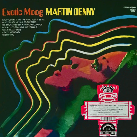 Martin Denny - Exotic Moog (1969) - New LP Record Store Day 2020 Jackpot USA RSD Orange Marbled Vinyl - Jazz / Exotica / Easy Listening