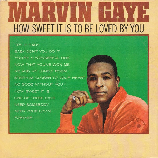 Marvin Gaye – How Sweet It Is To Be Loved By You - VG+ LP Record 1965 Tamla USA Mono Vinyl - Soul /  Rhythm & Blues - Shuga Records
