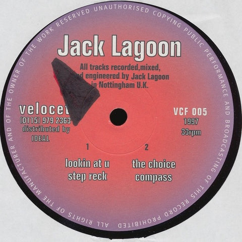 Jack Lagoon – Lookin' At U - New 12" Single Record 1997 Velocet UK Vinyl - Techno / House