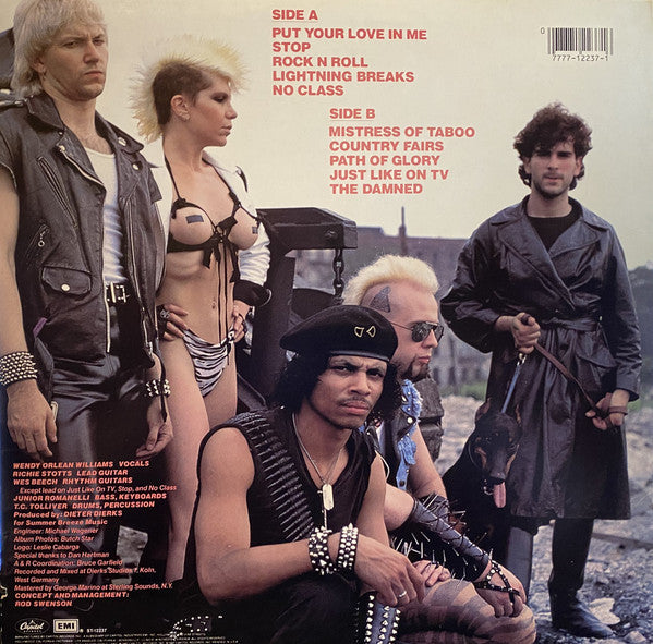 Plasmatics ‎– Coup D'Etat - VG+ LP Record 1982 Capitol USA Vinyl - Punk - Shuga Records