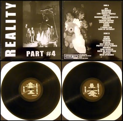 Various – Reality Part #4 - New LP Record 2002 Deep Six USA Vinyl & Inserts - Thrash / Grindcore / Punk / Hardcore