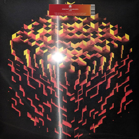 C418 ‎– Minecraft Volume Beta - New 2 LP Record 2020 Ghostly International Fire Splatter Vinyl, Lenticular Jacket & Download - Video Game Music / Soundtrack