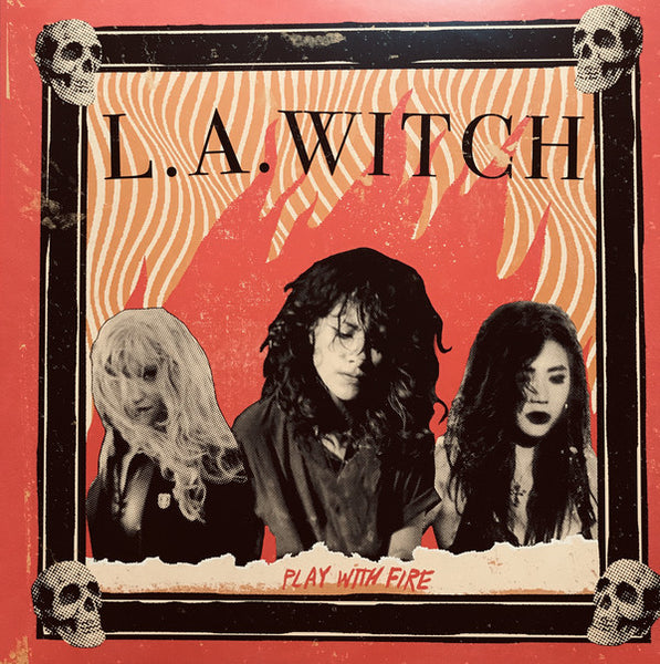 L.A. Witch ‎– Play With fire - Mint- LP Record 2020 Suicide Squeeze Exclusive Popsicle Red & Orange Vinyl & Download - Garage Rock / Psychedelic Rock - Shuga Records