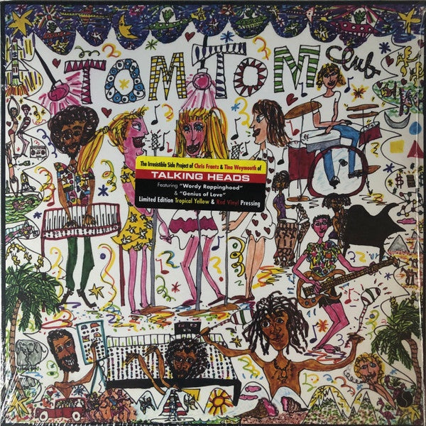 Tom Tom Club – Tom Tom Club (1981) - New LP Record 2020 Sire Real Gone Music USA Tropical Yellow & Red - Synth-pop - Shuga Records