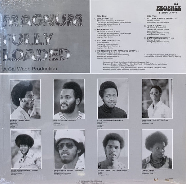 Magnum ‎– Fully Loaded (1974) - New LP Record 2020 The Phoenix USA RSD Blue Vinyl & Numbered - Soul / Funk - Shuga Records