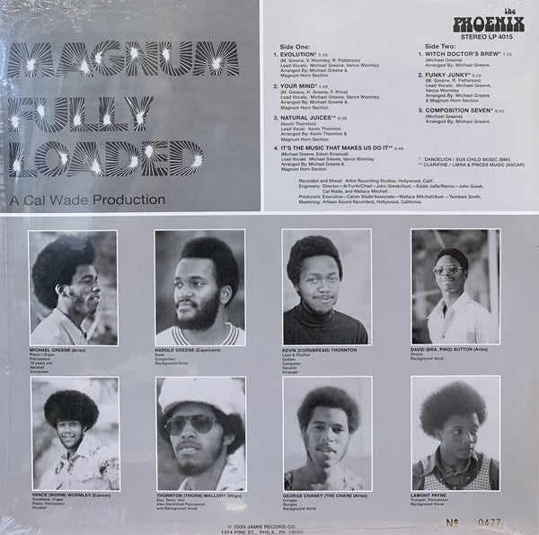 Magnum ‎– Fully Loaded (1974) - New LP Record 2020 The Phoenix USA RSD Blue Vinyl & Numbered - Soul / Funk