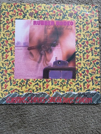Rubber Rodeo – The Hardest Thing (Re-stirred) - VG+ 12" Single Record 1984 PolyGram Vinyl - Synth-pop