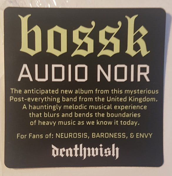 Bossk - Audio Noir (2016) - New LP Record 2019 Deathwish USA Black Vinyl - Sludge Metal / Post Rock