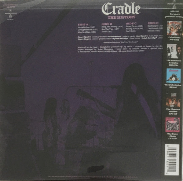 Cradle - The History - New 2 LP Record Store Day 2020 Modern Harmonic Purple USA RSD Vinyl - Rock - Shuga Records