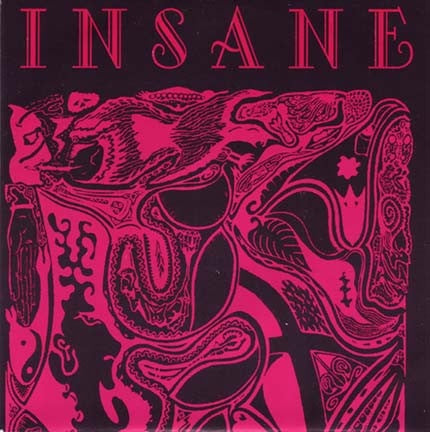 Insane – Incense - VG+ 7" Single Record 1993 Molon Lave Greece Vinyl - Thrash