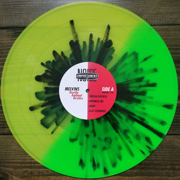Melvins – Hostile Ambient Besides - New LP Record 2020 Amphetamine Reptile USA Nutty Splatter Vinyl & Numbered - Grunge / Heavy Metal / Alternative Rock