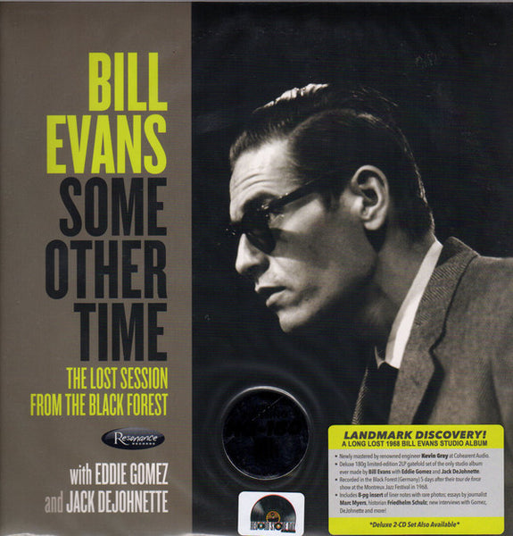 Bill Evans - Some Other Time: The Lost Session From The Black Forest - New 2 LP Record Store Day 2020 Resonance 180 gram Vinyl & Numbered - Jazz / Modal - Shuga Records