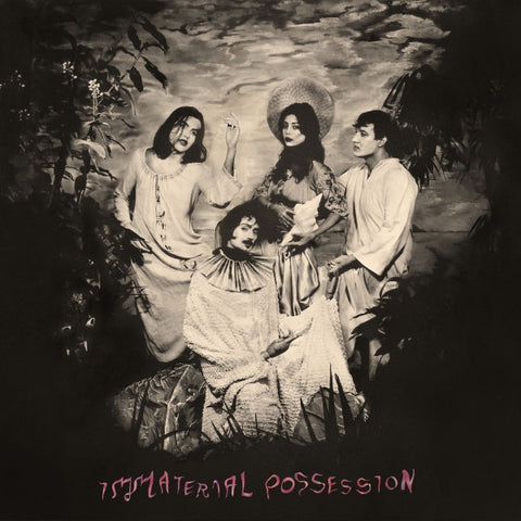 Immaterial Possession – Immaterial Possession - New LP Record 2023 Fire Transparent Blue Vinyl - Post-Punk / Art Rock