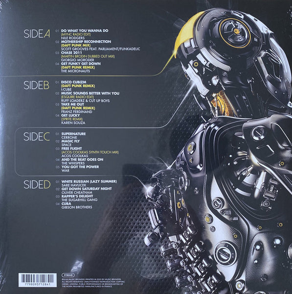 Daft Punk - Various ‎Remixes – The Many Faces Of Daft Punk - New 2 LP Record 2020 Music Brokers UK Import 180 gram Colored Vinyl - Electronic / House / Disco