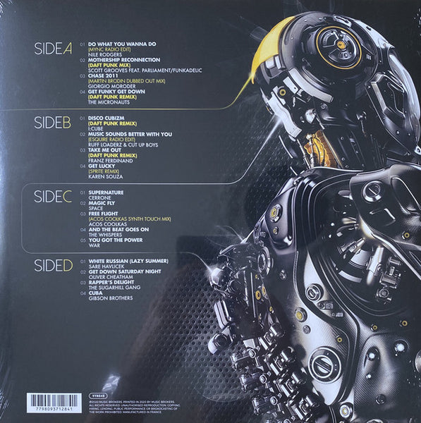 Daft Punk - Various ‎Remixes – The Many Faces Of Daft Punk - New 2 LP Record 2020 Music Brokers UK Import 180 gram Colored Vinyl - Electronic / House / Disco - Shuga Records