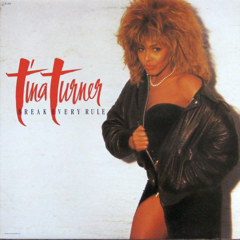 Tina Turner ‎– Break Every Rule VG+ 1986 Capitol LP USA - Pop / Rock