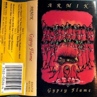 Armik – Gypsy Flame - Used Cassette 1995 Baja/TSR Tape - Flamenco
