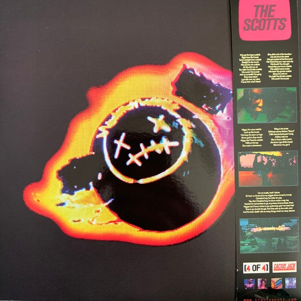 THE SCOTTS, Travis Scott, Kid Cudi – The Scotts - New 7" Single Record 2020 Cactus Jack Kaws Pink Vinyl 43 of 4 - Hip Hop