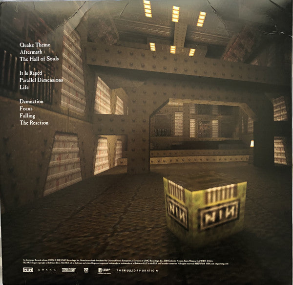 Nine Inch Nails - Quake (1996) - New 2 LP Record 2020 The Null Corporation 180 gram Vinyl - Video Game Music / Dark Ambient / Industrial - Shuga Records
