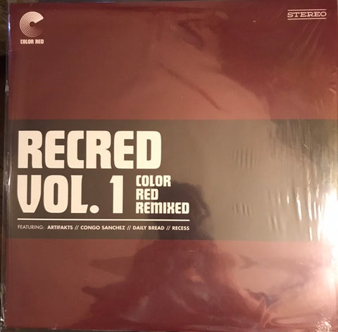 Various – Recred Vol. 1 Color Red Remixed 2020 Color Red USA Vinyl - Electronic / Future Jazz / Electro