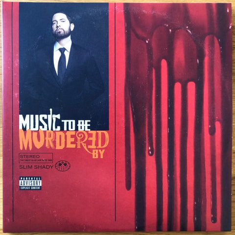 Eminem - Music To Be Murdered By - Mint- 2 LP Record 2020 Aftermath Shady Records Black Ice Translucent Vinyl - Hip Hop