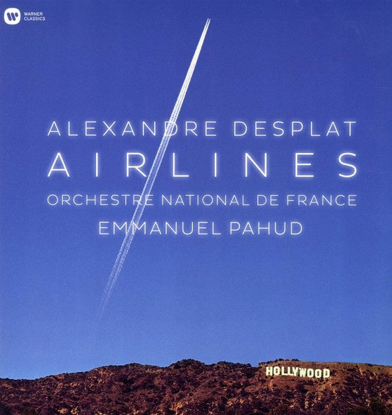 Alexandre Desplat - Orchestre National de France, Emmanuel Pahud – Airlines - New LP Record 2020 Warner 180 gram Vinyl - Classical