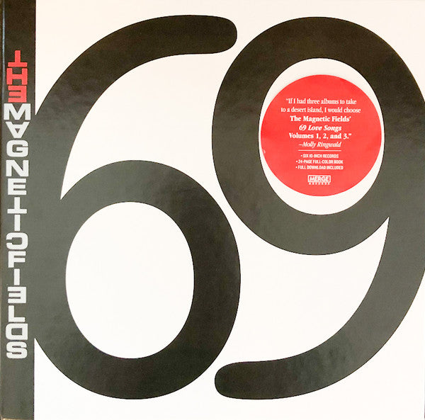 The Magnetic Fields - 69 Love Songs (1999) - New 6 LP 10" Record Box Set 2020 Merge USA Vinyl, Book & Download - Indie Rock / Synth-Pop